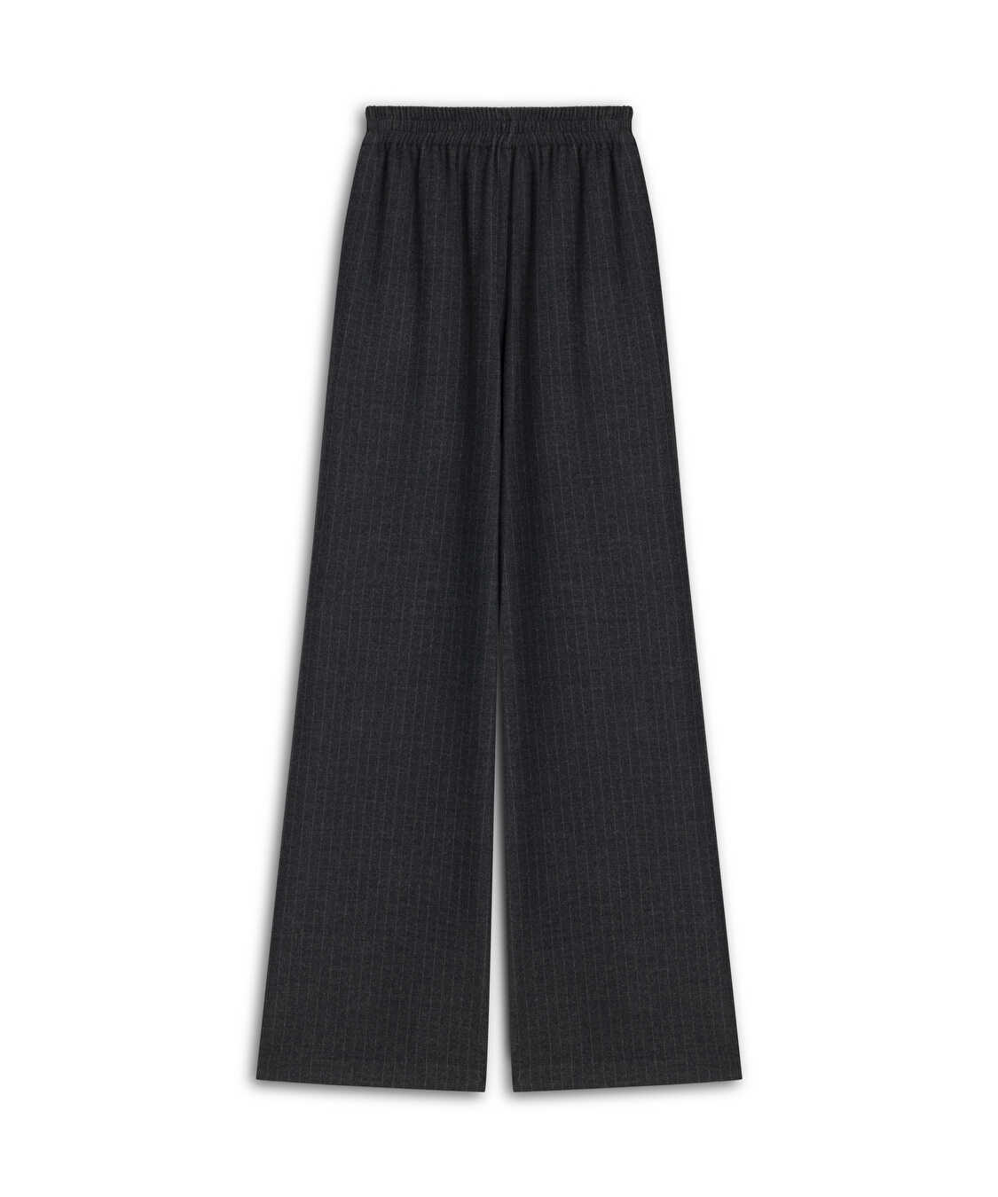 Çizgi desen pantolon - IW6240003416005 - Gri Pantolon