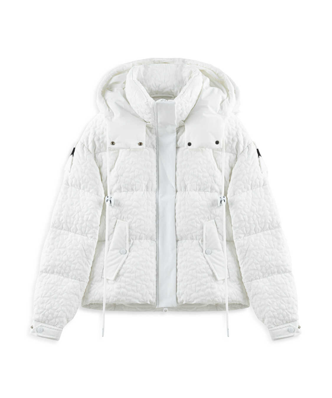 Jakarlı şişme mont - IW6240012166002 - Beyaz Mont