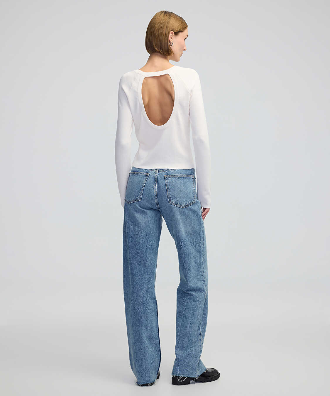 Cutout triko - IW6240050354018 - Ekru Triko