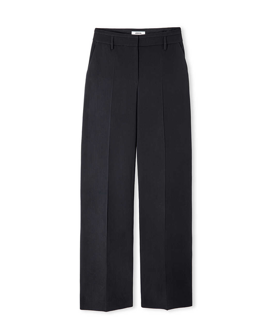 Wide leg fit cepli pantolon - IW6250003226001 - Siyah Pantolon