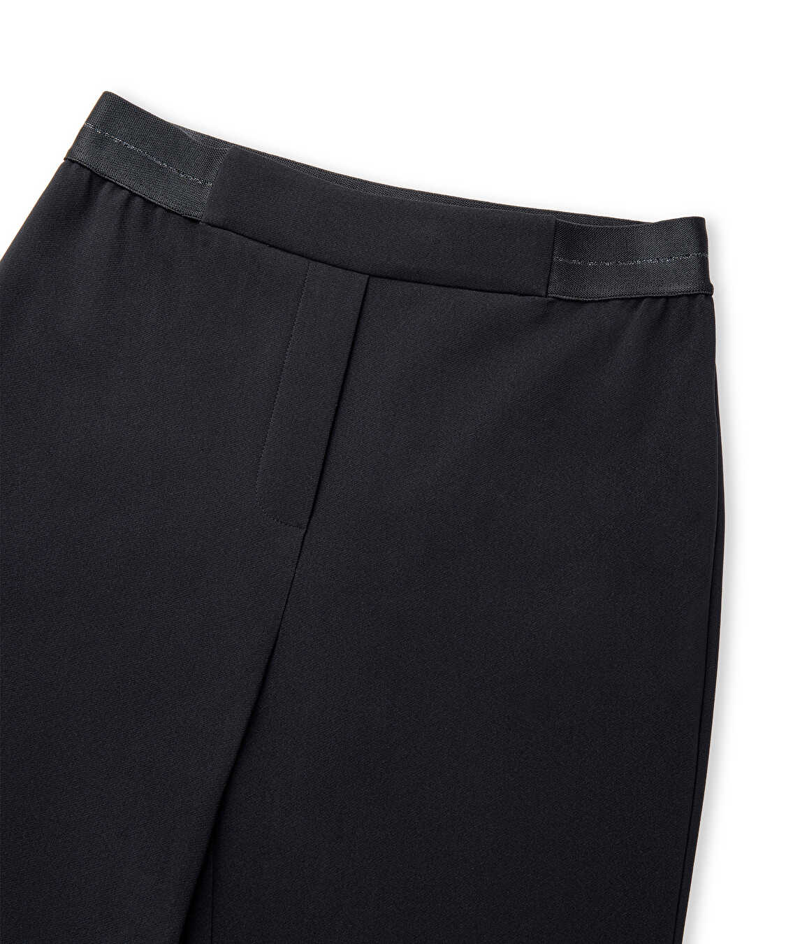 Parlak şeritli skinny fit pantolon - IW6250003227001 - Siyah Pantolon