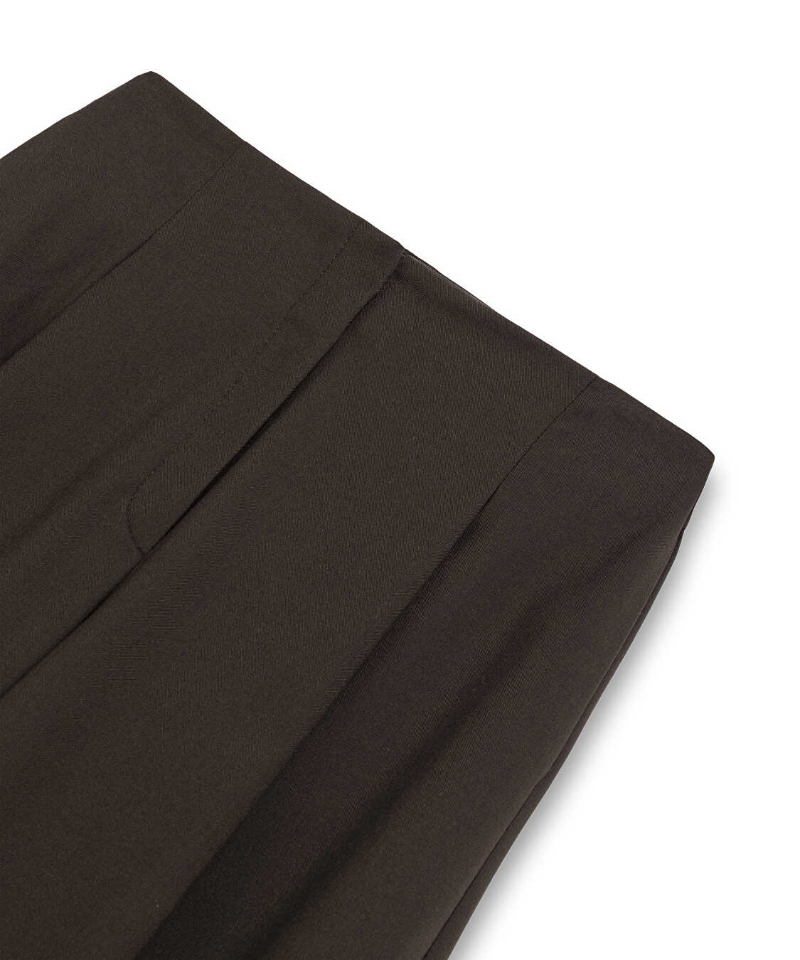 Pileli balon fit pantolon - IW6250003374074 - Kahverengi Pantolon