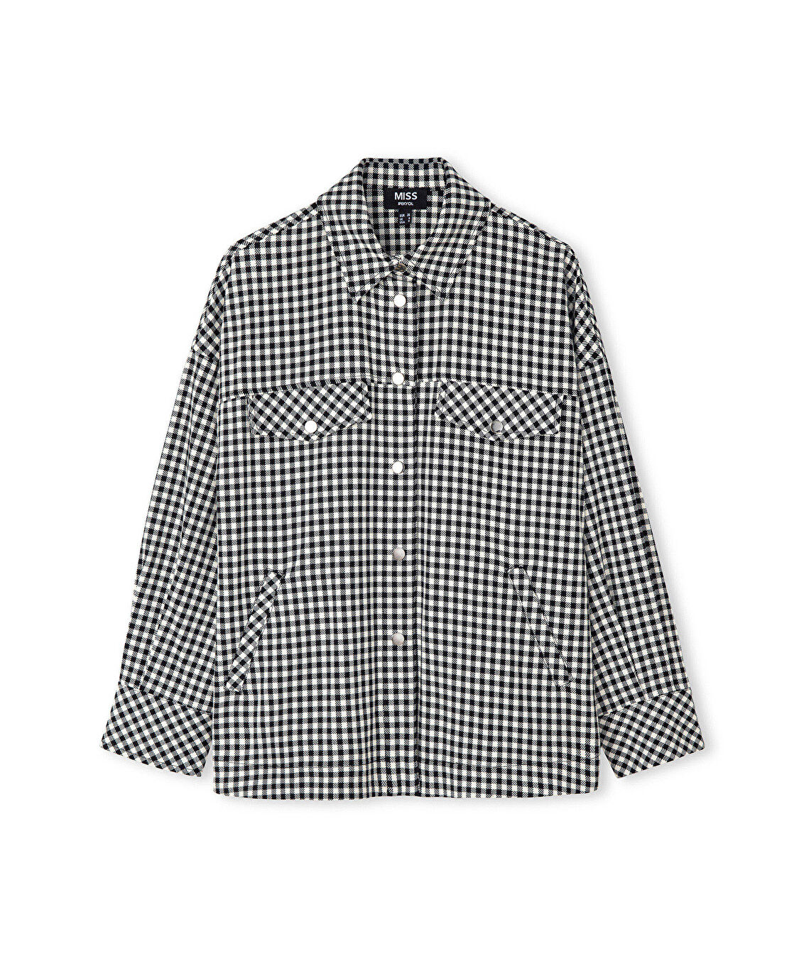 Pötikare desen ceket - IW6250005109001 - Siyah Ceket