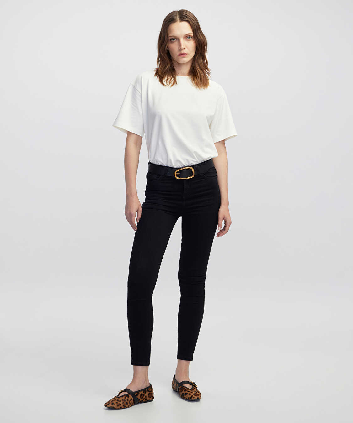 Skinny fit jean pantolon - IW6250018004001 - Siyah Jean Pantolon