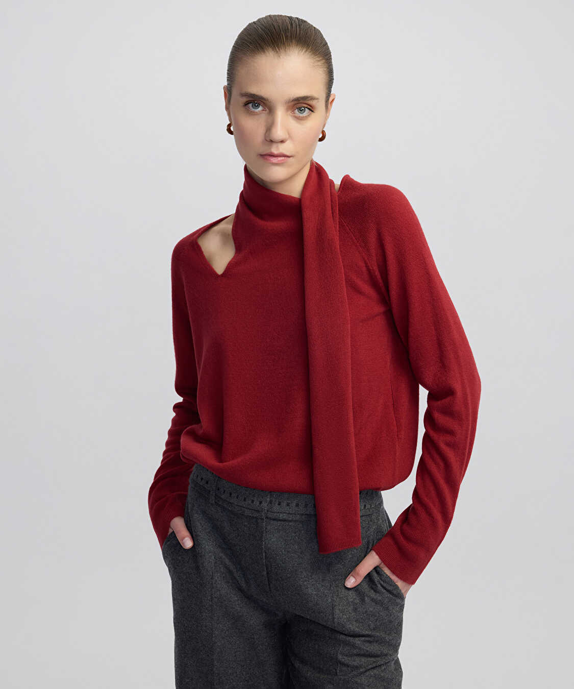 Cutout triko - IW6250050365054 - Kiremit Triko