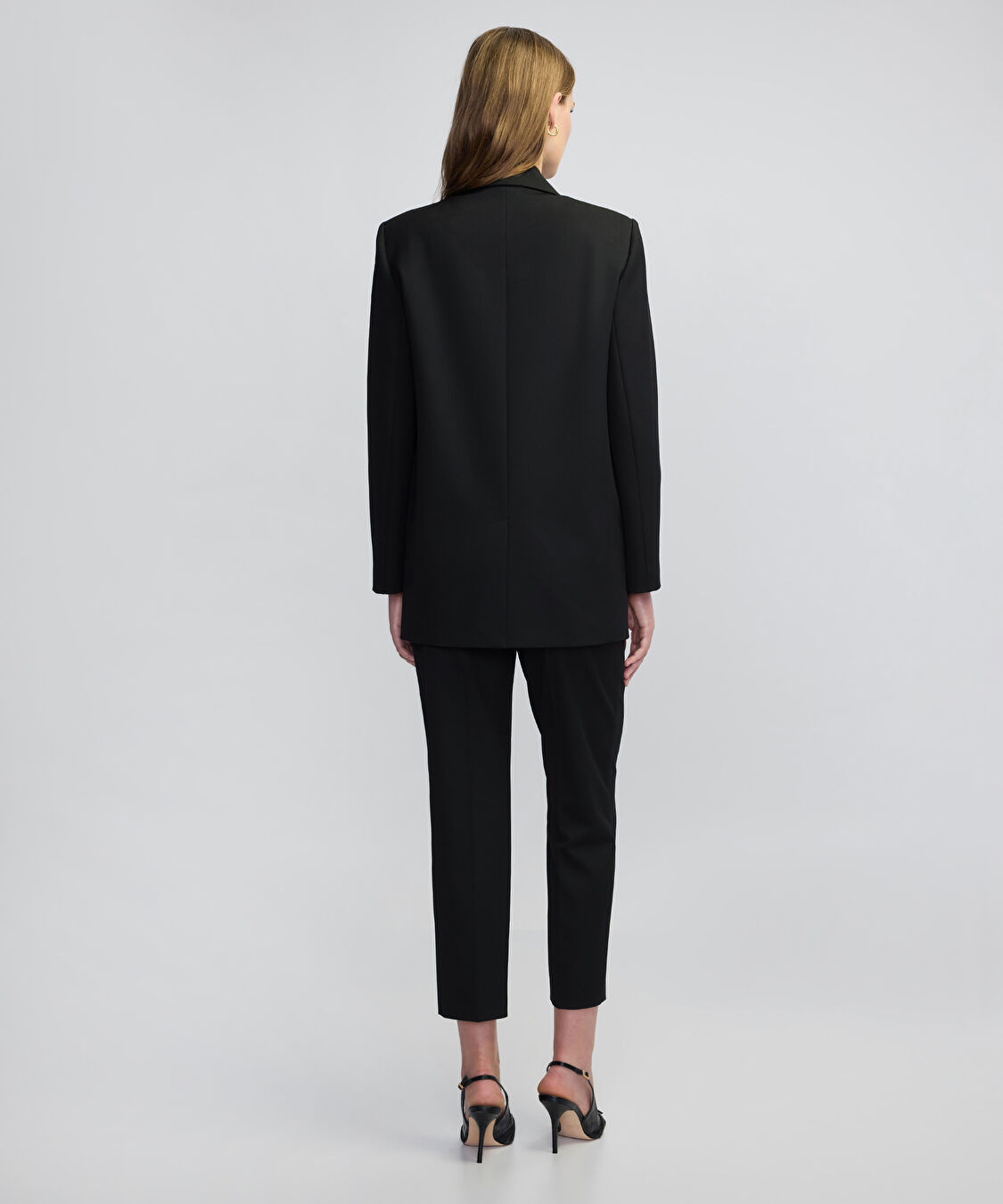 Vatkalı mono kapama blazer - IW6250106001001 - Siyah Blazer