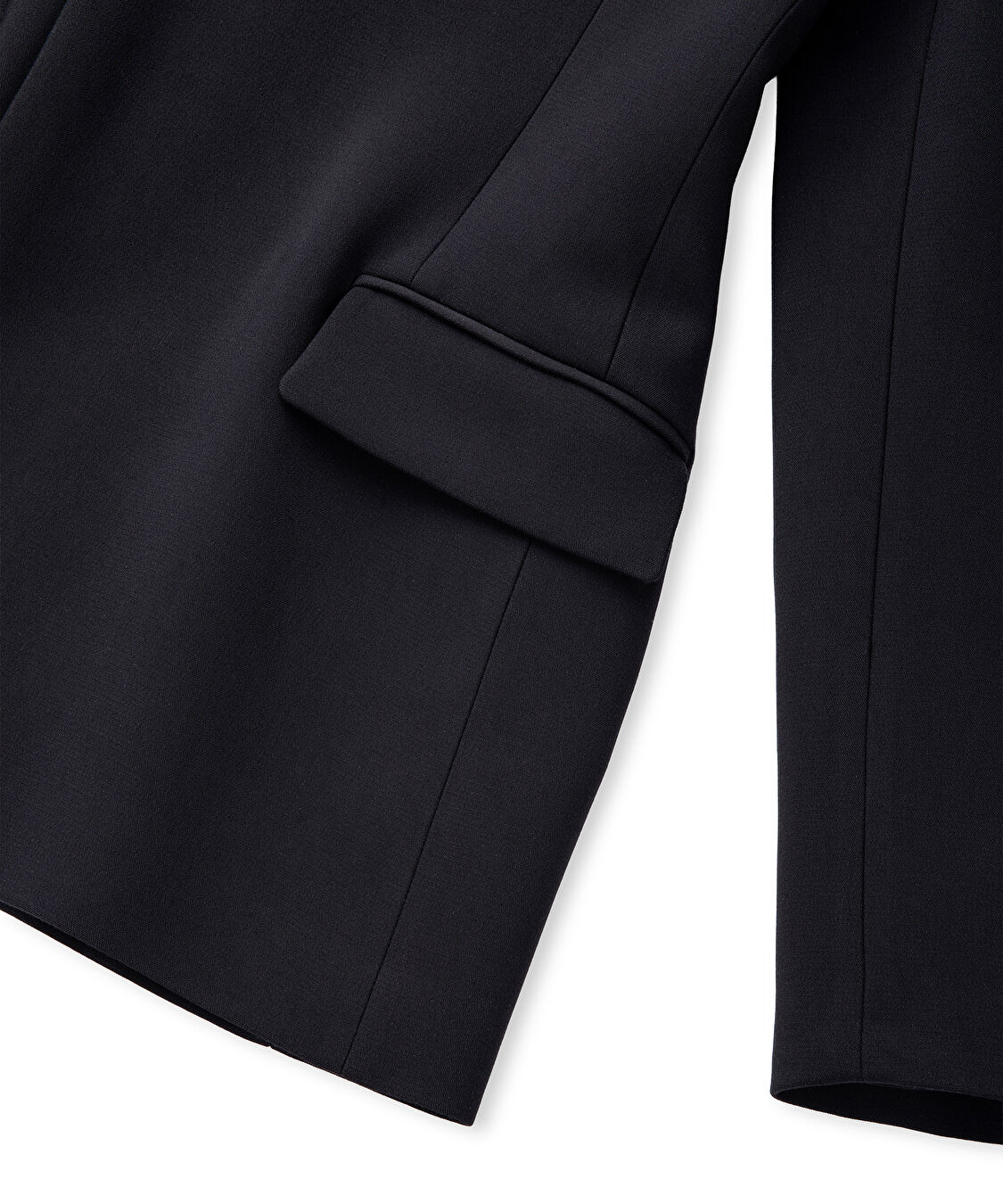 Vatkalı kruvaze blazer - IW6250106056001 - Siyah Blazer