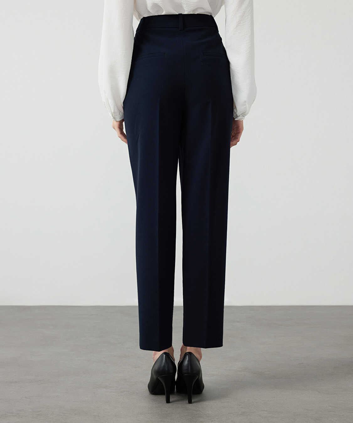 Ütü izli pantolon - IW6260003105015 - Lacivert Pantolon