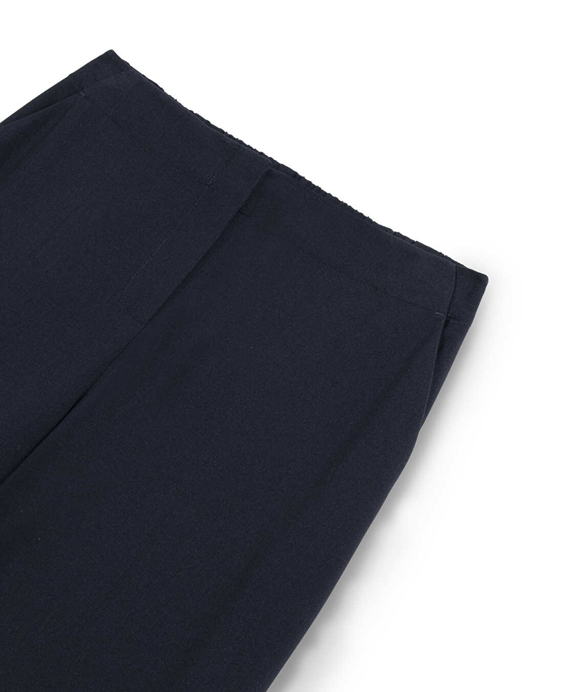 Wide leg fit pantolon - IW6260003128015 - Lacivert Pantolon