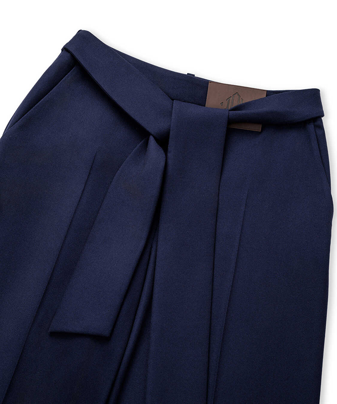 Kuşaklı carrot pantolon - IW6260003195015 - Lacivert Pantolon