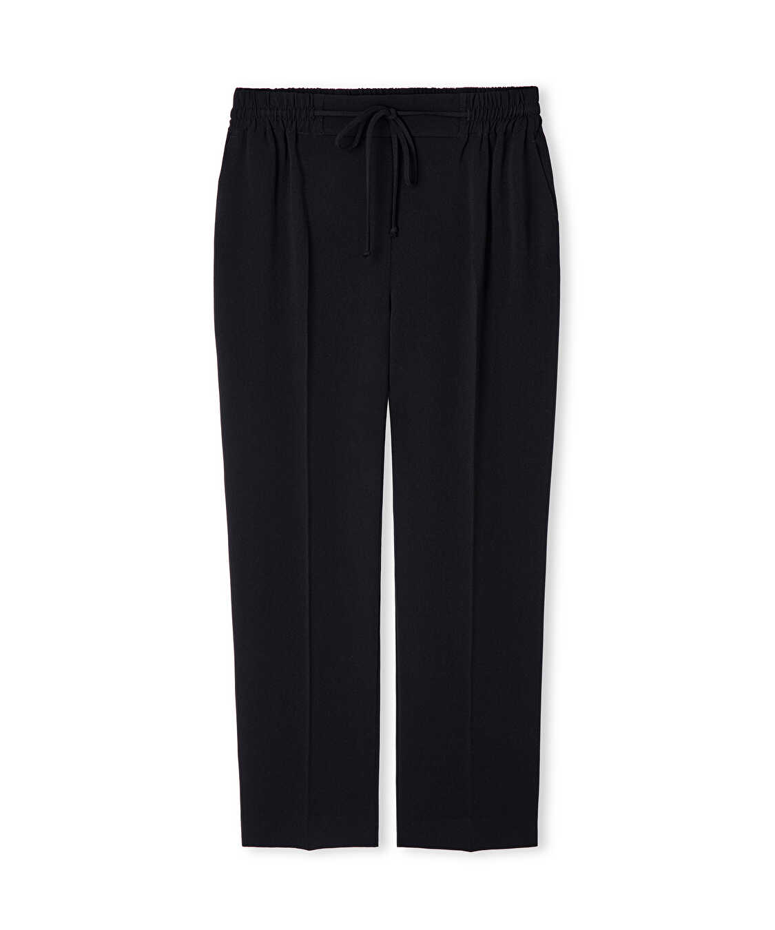 İnce kuşaklı carrot pantolon - IW6260003196001 - Siyah Pantolon