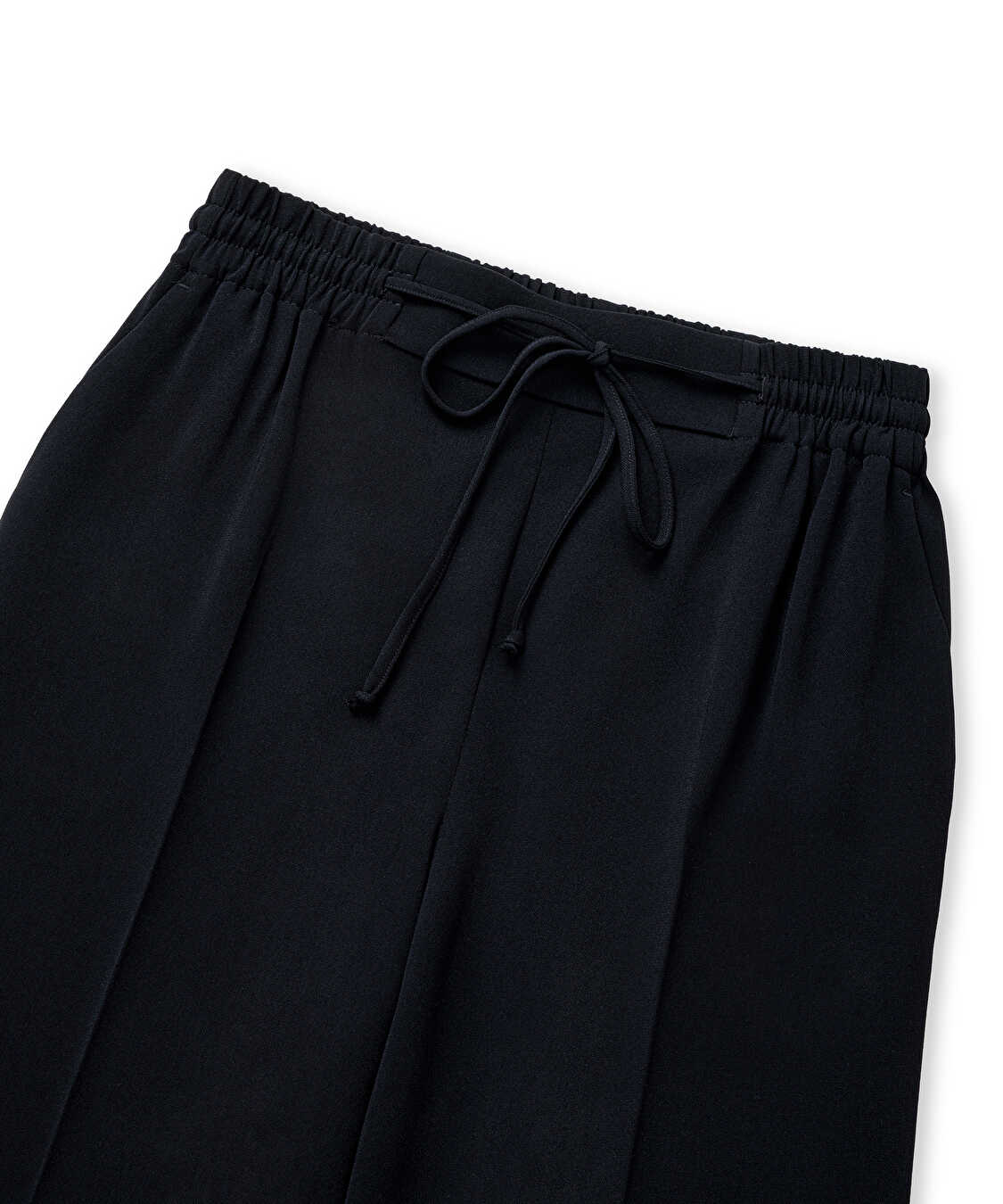 İnce kuşaklı carrot pantolon - IW6260003196001 - Siyah Pantolon