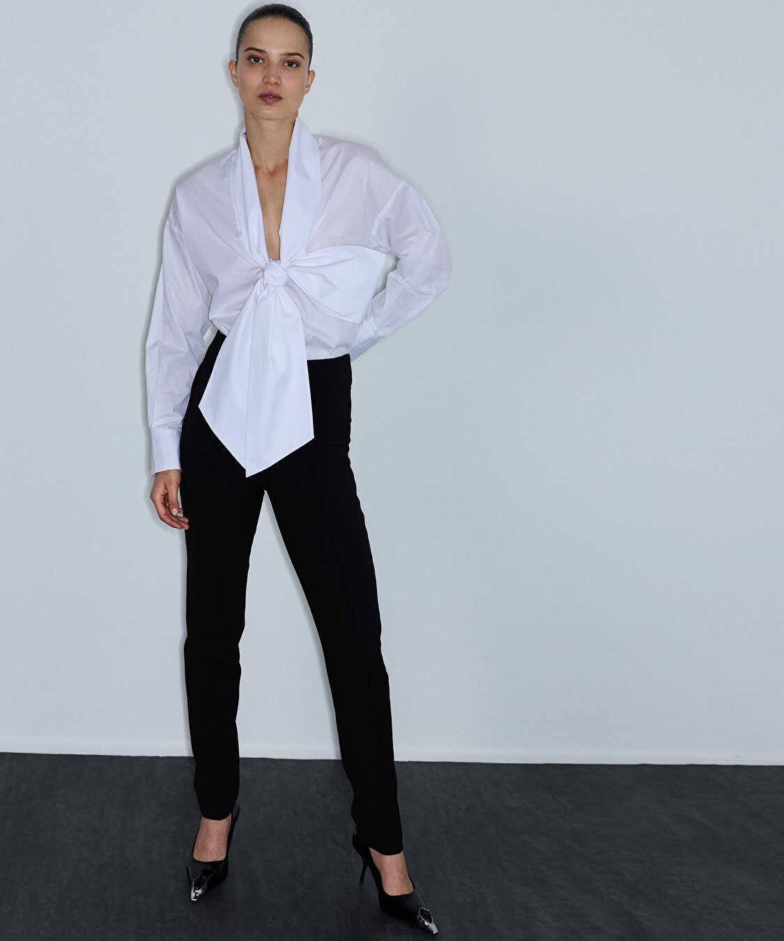Skinny fit pantolon - IW6260003200001 - Siyah Pantolon