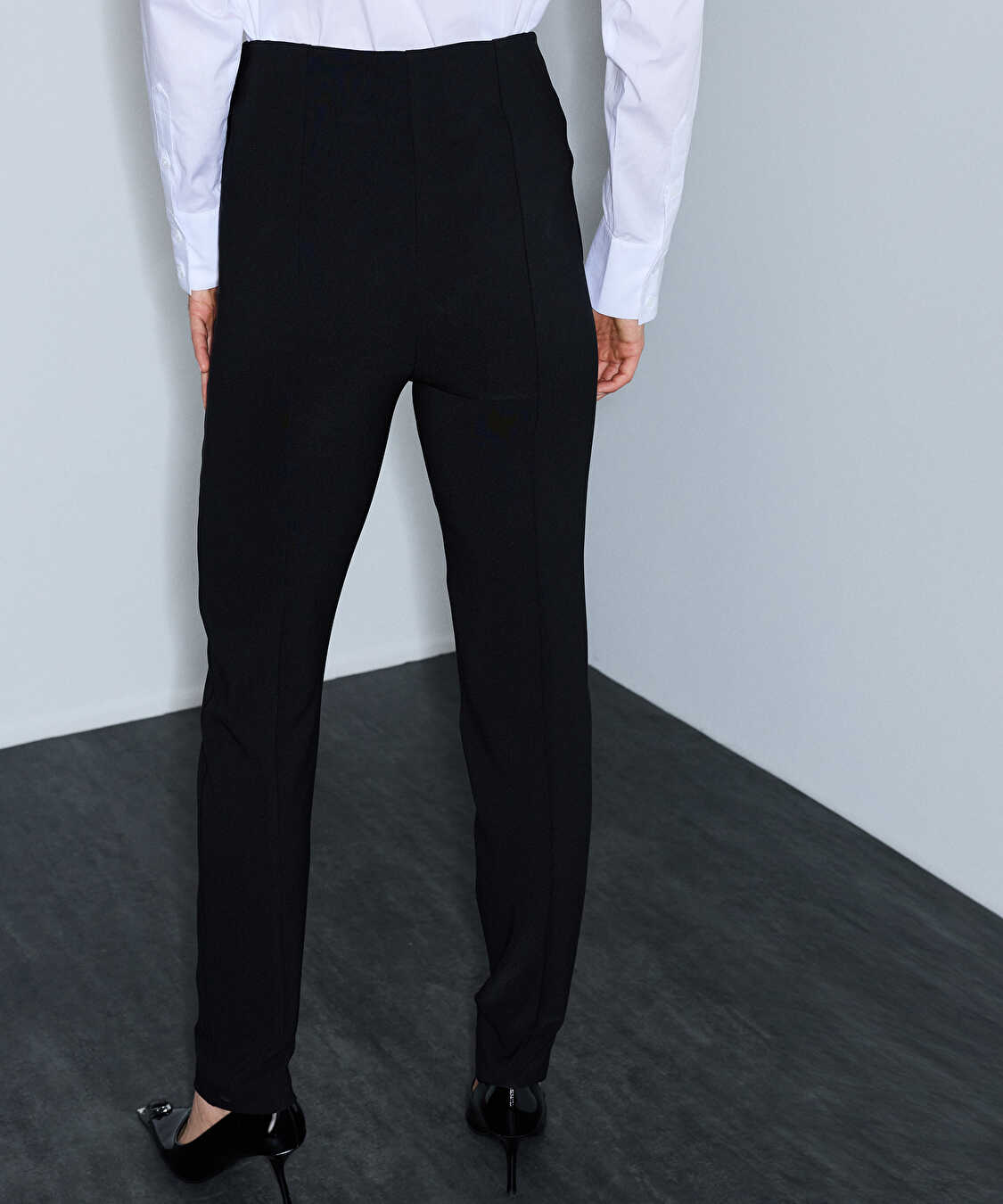 Skinny fit pantolon - IW6260003200001 - Siyah Pantolon