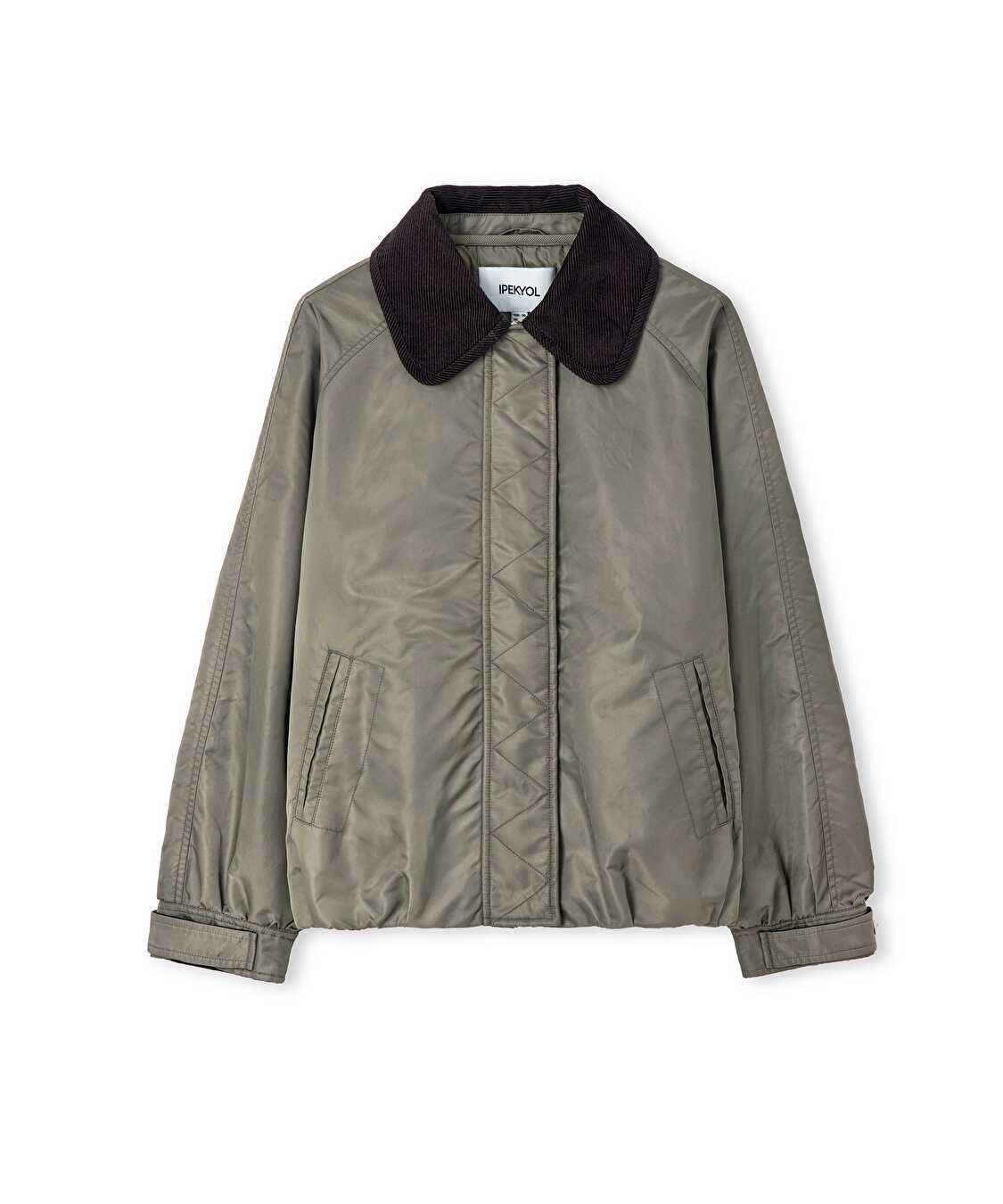 Çift parça bomber mont - IW6260012391022 - Haki Mont