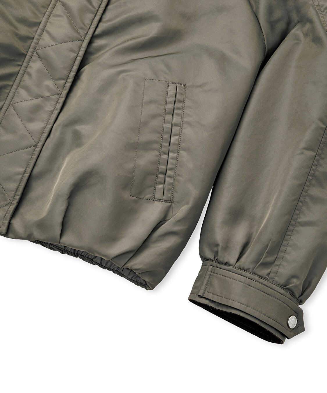 Çift parça bomber mont - IW6260012391022 - Haki Mont