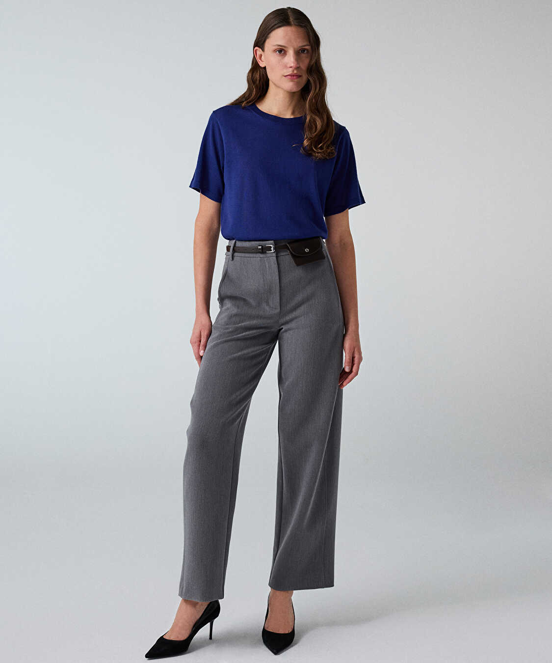 Yün içerikli basic triko - IW6260050045015 - Lacivert Triko