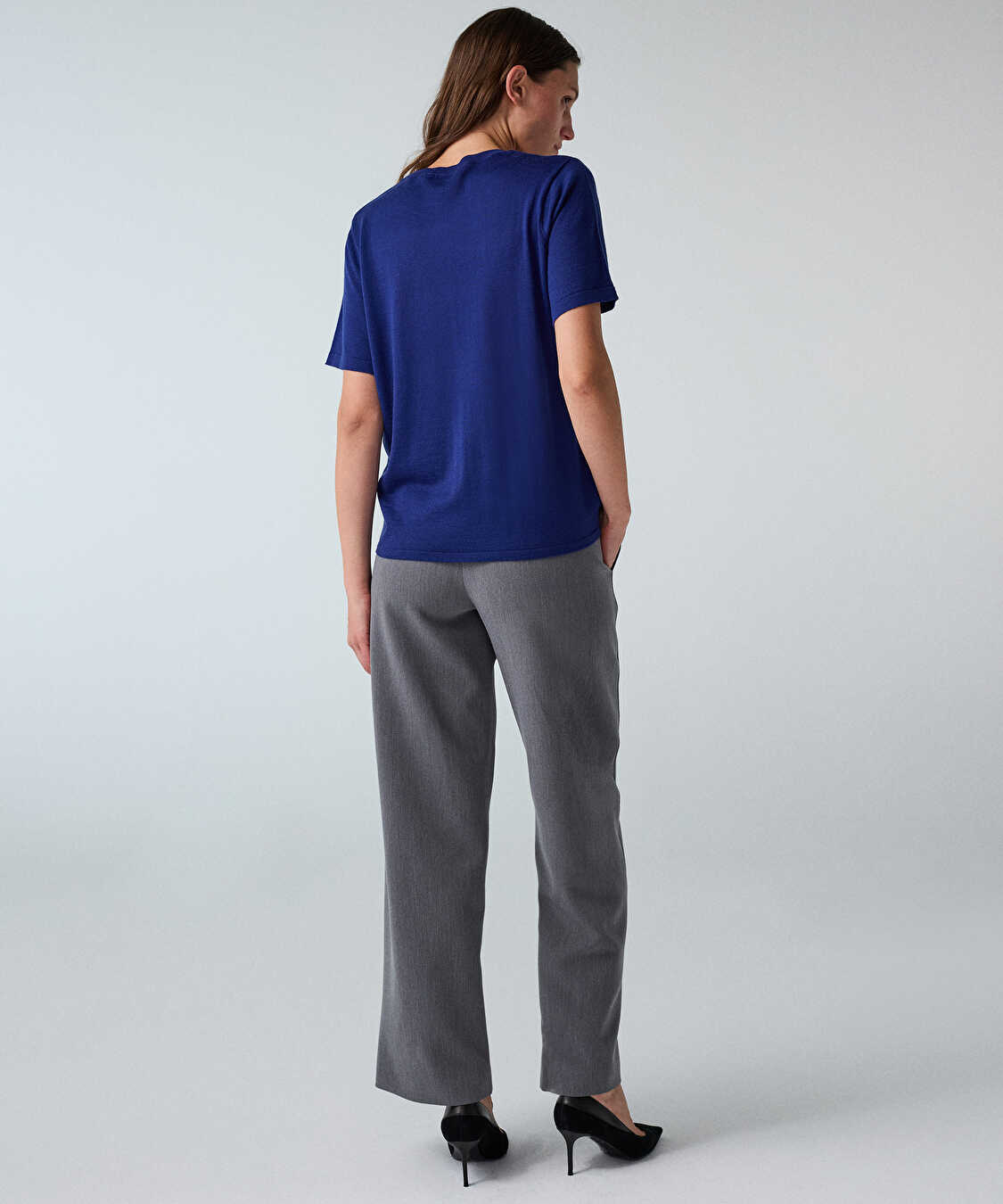 Yün içerikli basic triko - IW6260050045015 - Lacivert Triko