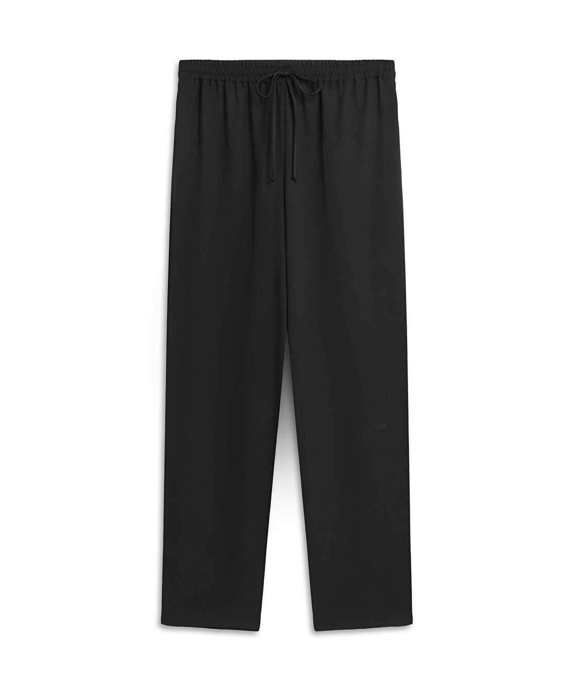 Elastik bel pantolon - IS1260003070001 - Siyah Pantolon