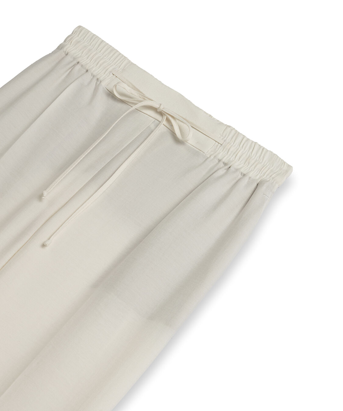 Carrot fit belden bağlamalı pantolon - IS1260003076018 - Ekru Pantolon