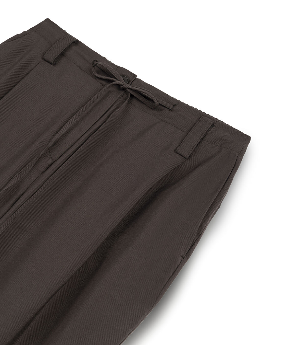 Belden bağlamalı carrot pantolon - IS1260003248074 - Kahverengi Pantolon