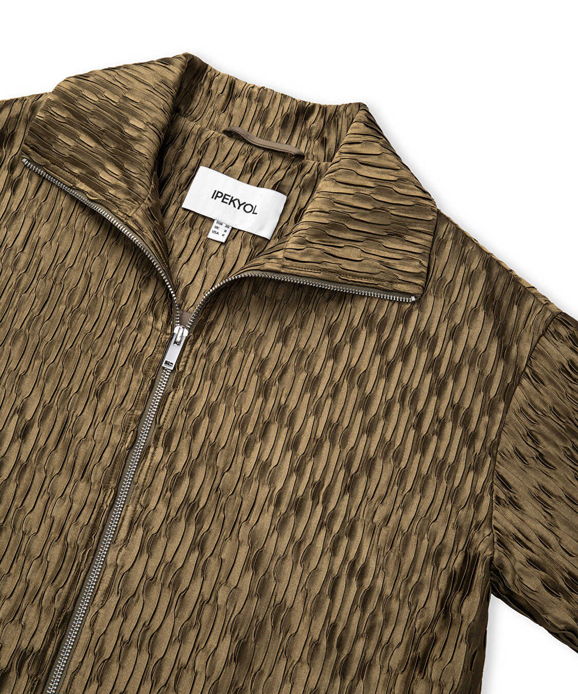 Dokulu bomber mont - IS1260012027022 - Haki Mont
