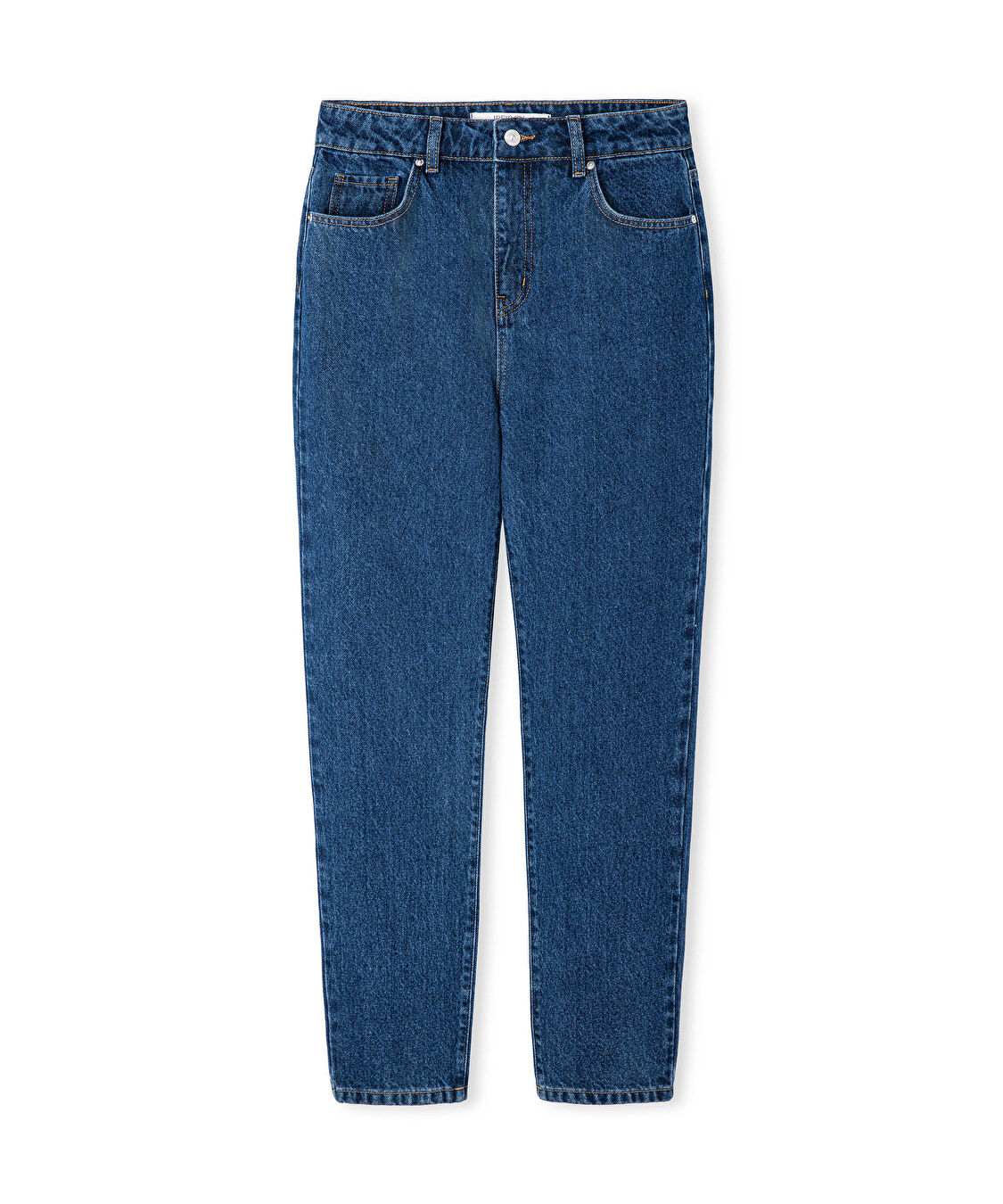 Mom fit jean pantolon - IS1260018009AC7 - Koyu İndigo Jean Pantolon