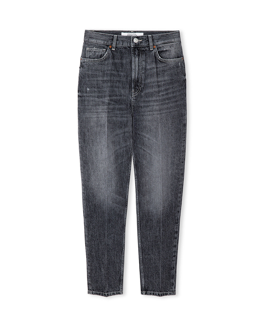 Carrot fit jean pantolon - IS1260018021001 - Siyah Jean Pantolon