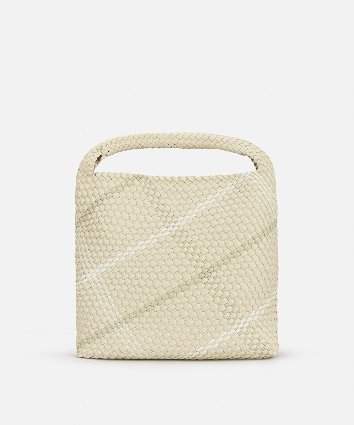 Lattice slouchy çanta - IS1260052101082 - Krem Çanta