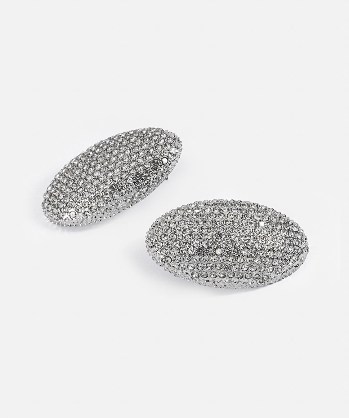 Strass taşlı küpe - IS1260068148122 - Gümüş Küpe