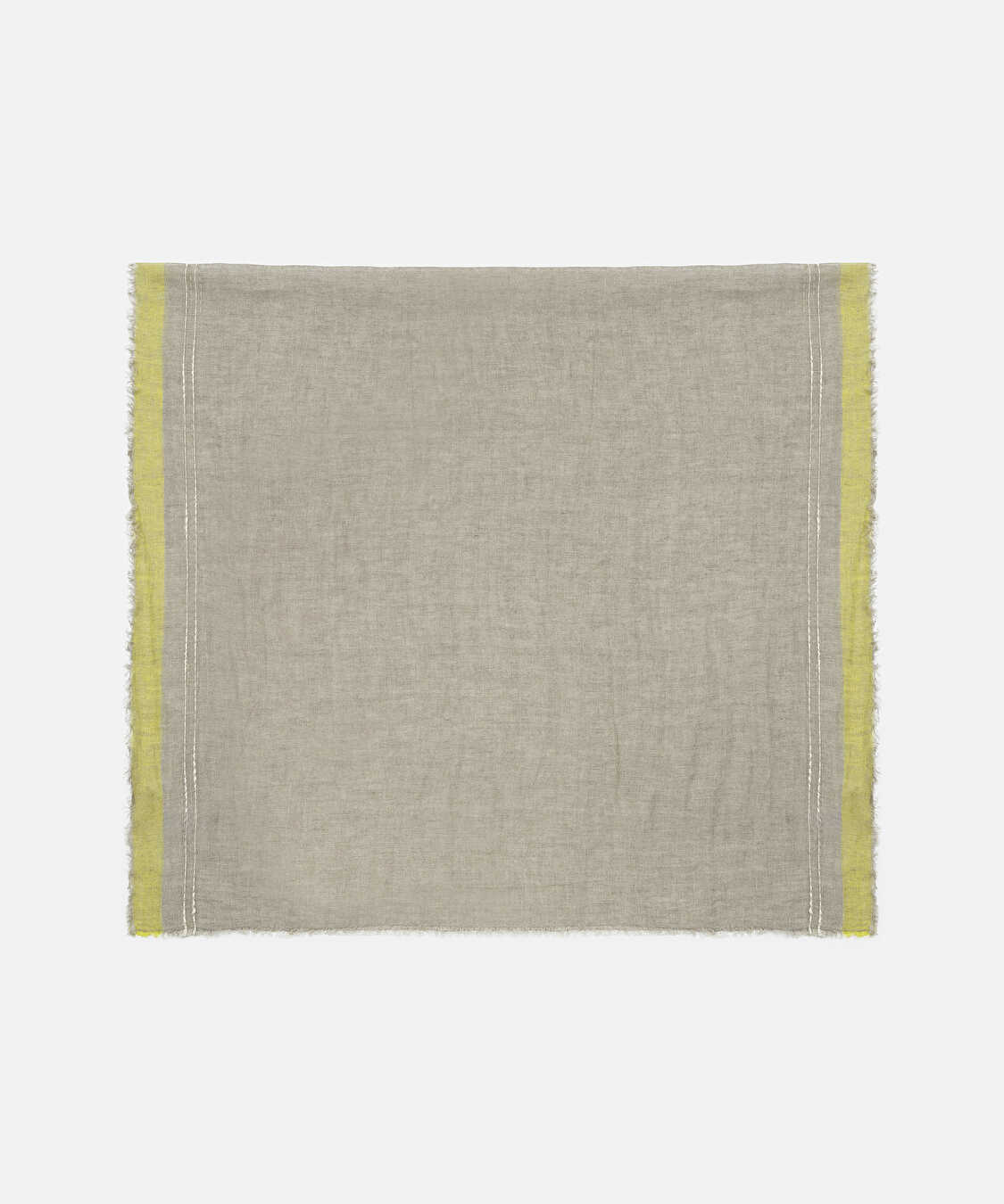 Colorblock keten şal - IS1260082001023 - Bej Eşarp