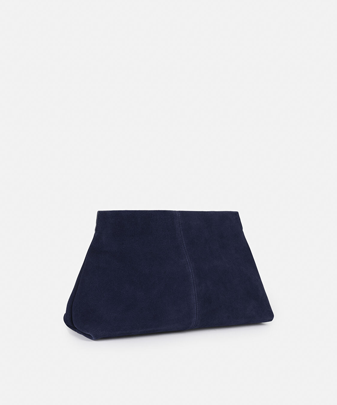 Boho süet clutch - IS1260121001015 - Lacivert Clutch