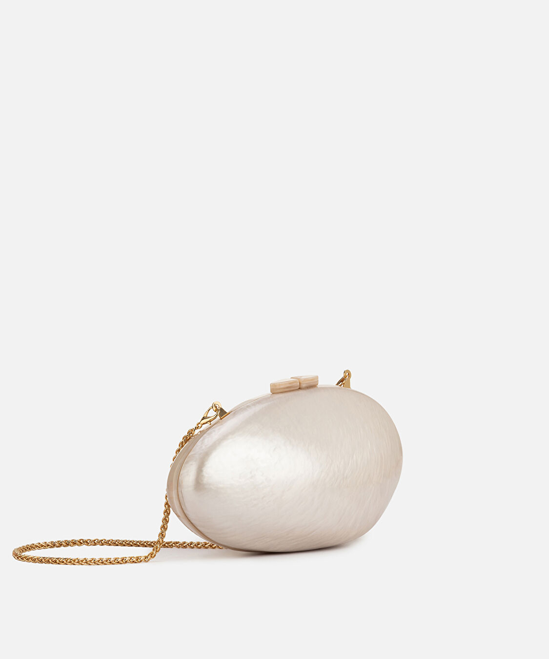 Akrilik clutch - IS1260121010082 - Krem Clutch