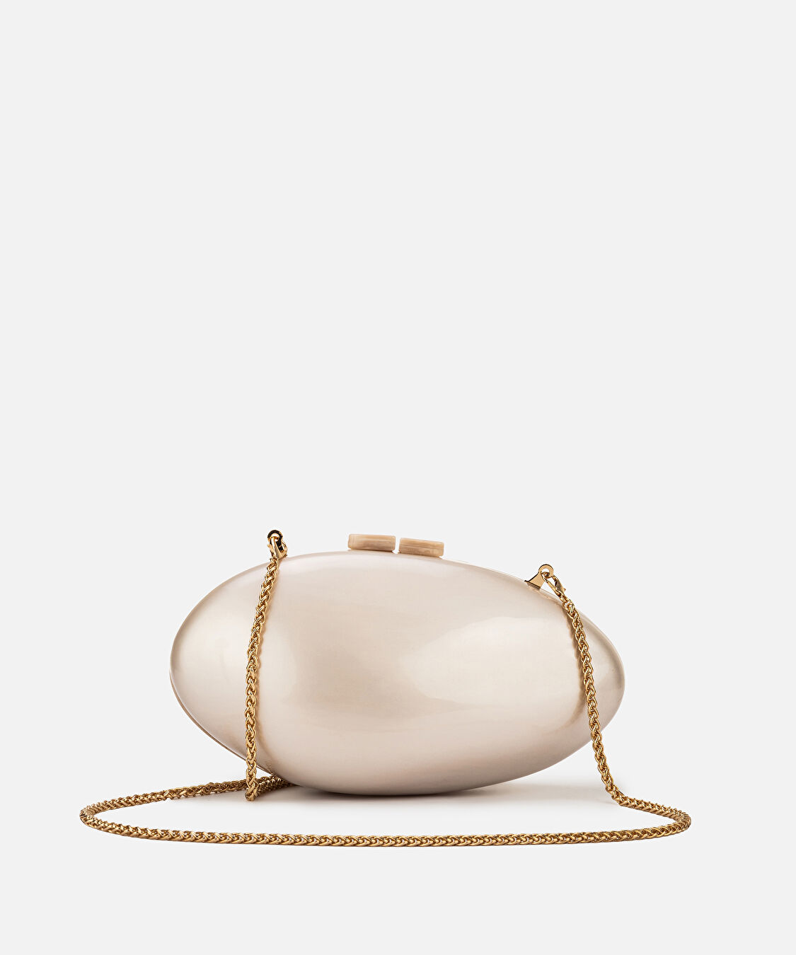 Akrilik clutch - IS1260121010082 - Krem Clutch