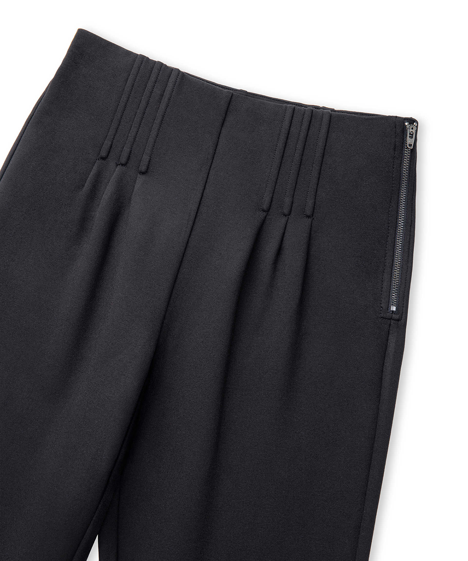 İpekyol Siyah Skinny fit örme pantolon görsel 5