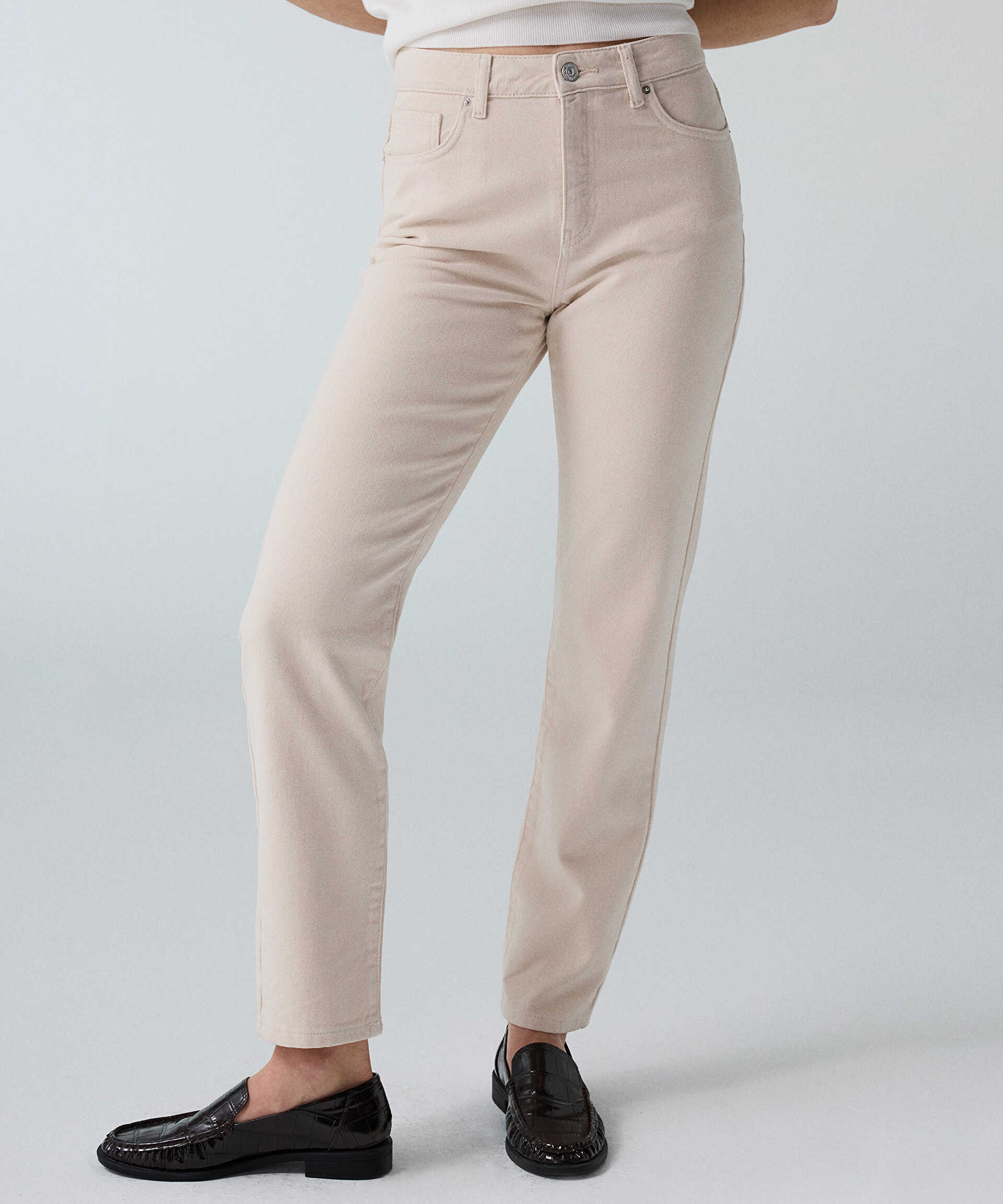 İpekyol Natürel Mom fit jean pantolon