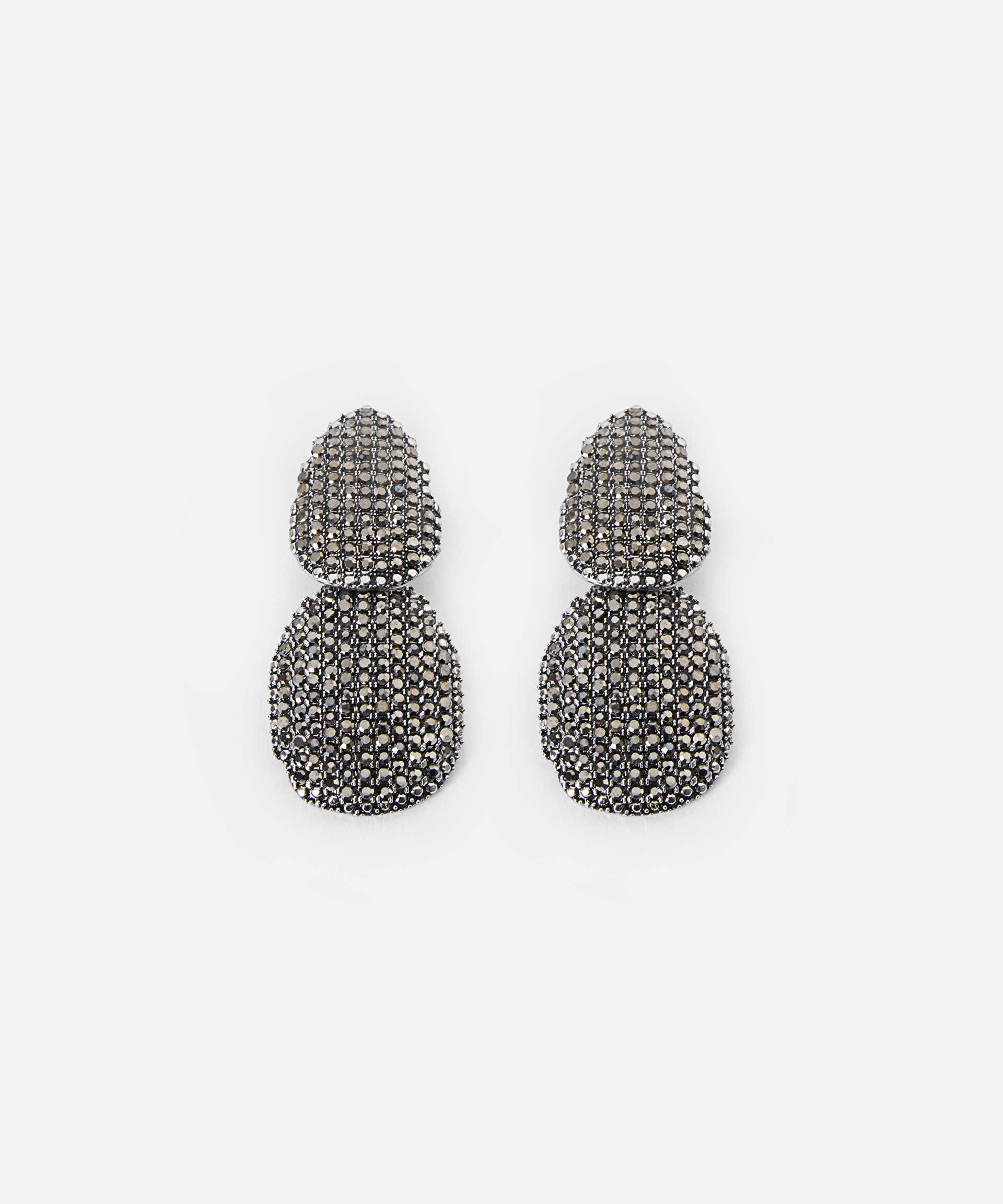İpekyol Gümüş Parlak taşlı küpe