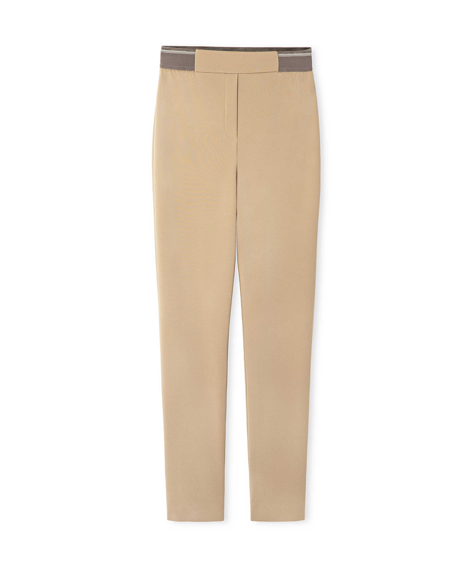 İpekyol Ekru Lurex bel skinny fit pantolon görsel 5