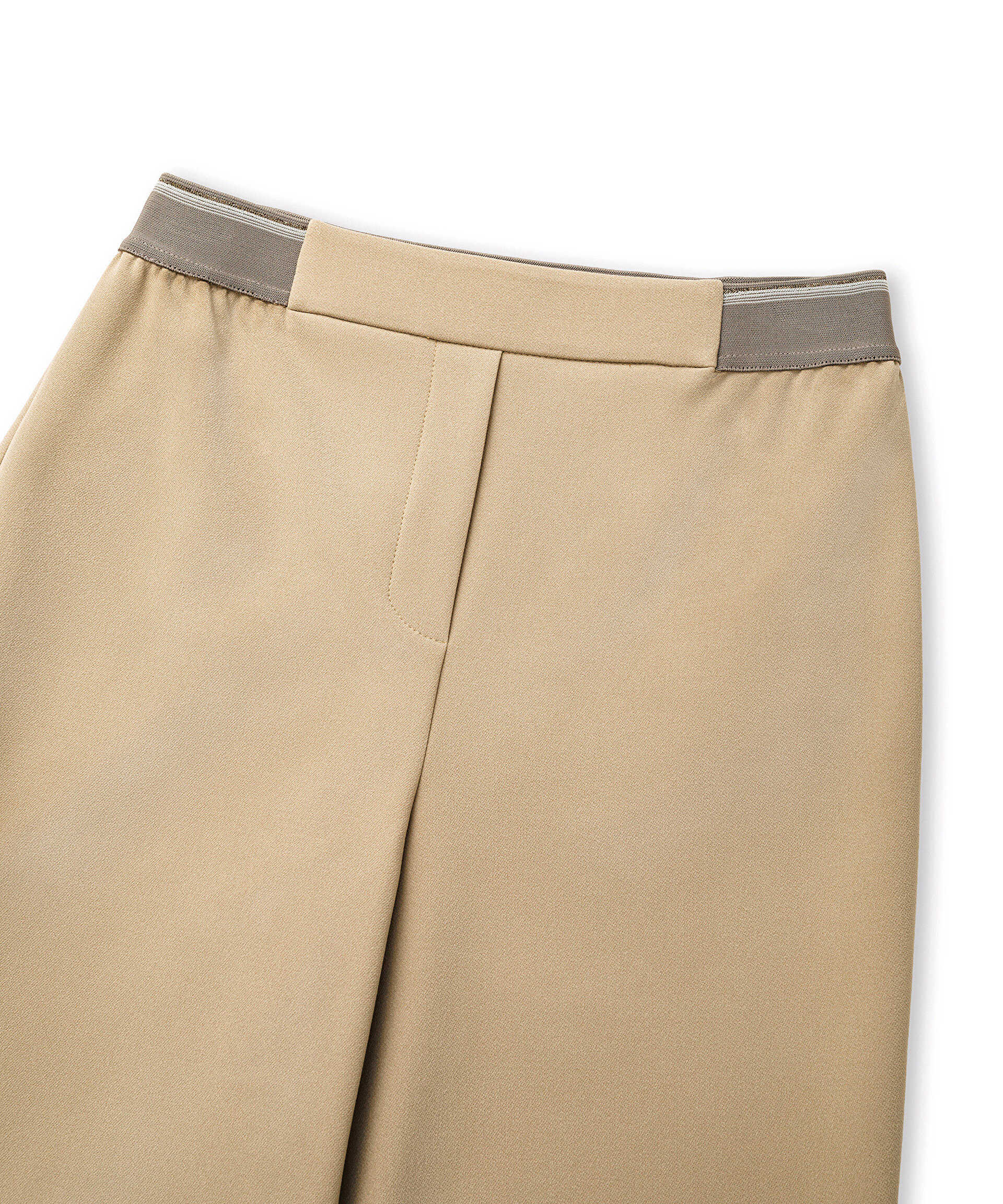 İpekyol Ekru Lurex bel skinny fit pantolon görsel 6