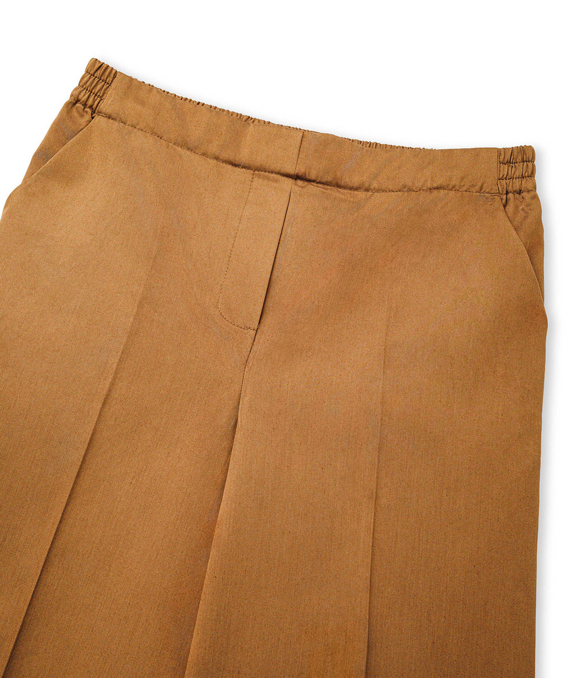 Miss İpekyol Kahverengi Elastik bel wide leg pantolon görsel 6