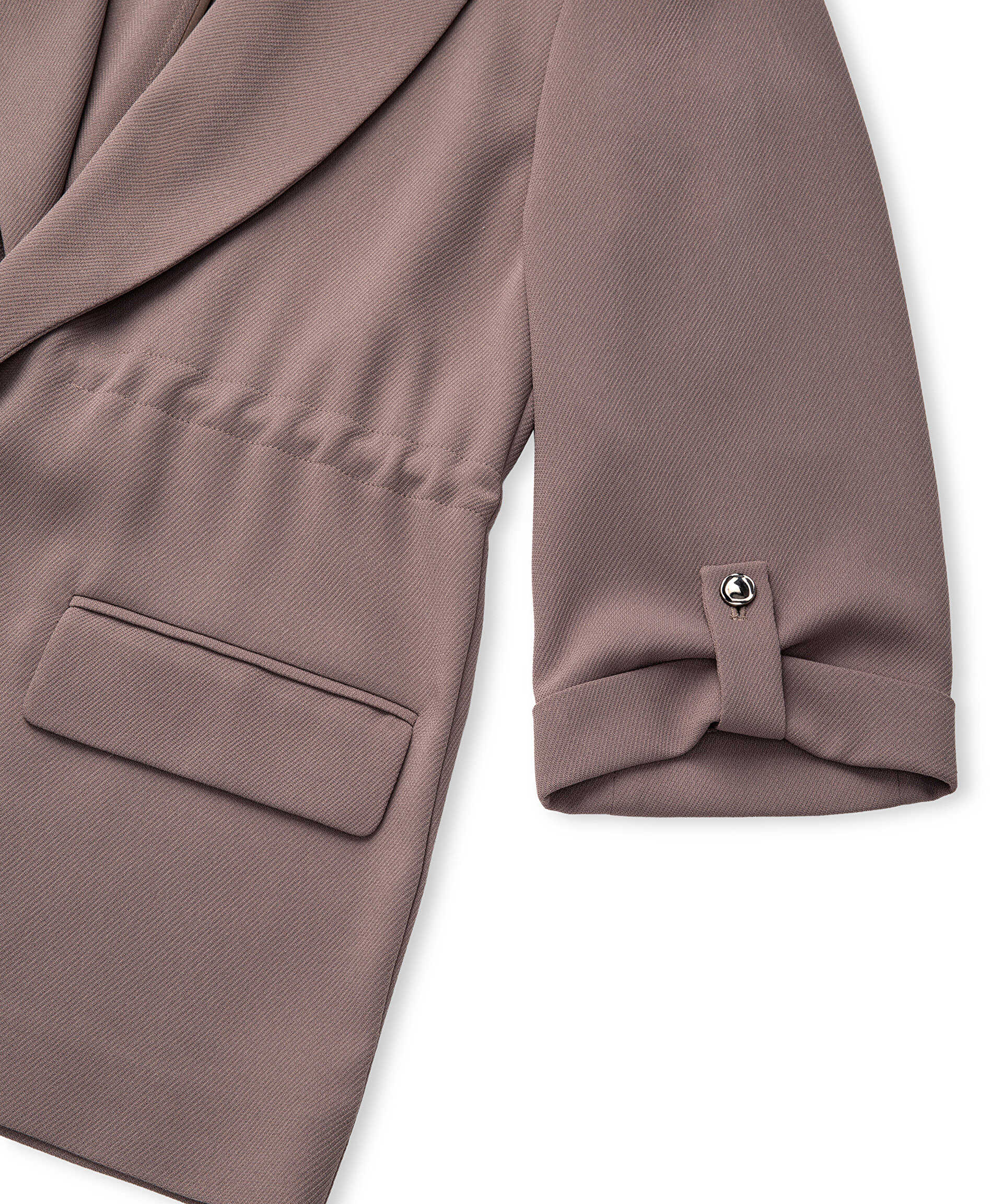 İpekyol Vizon Belden bağlamalı blazer görsel 6