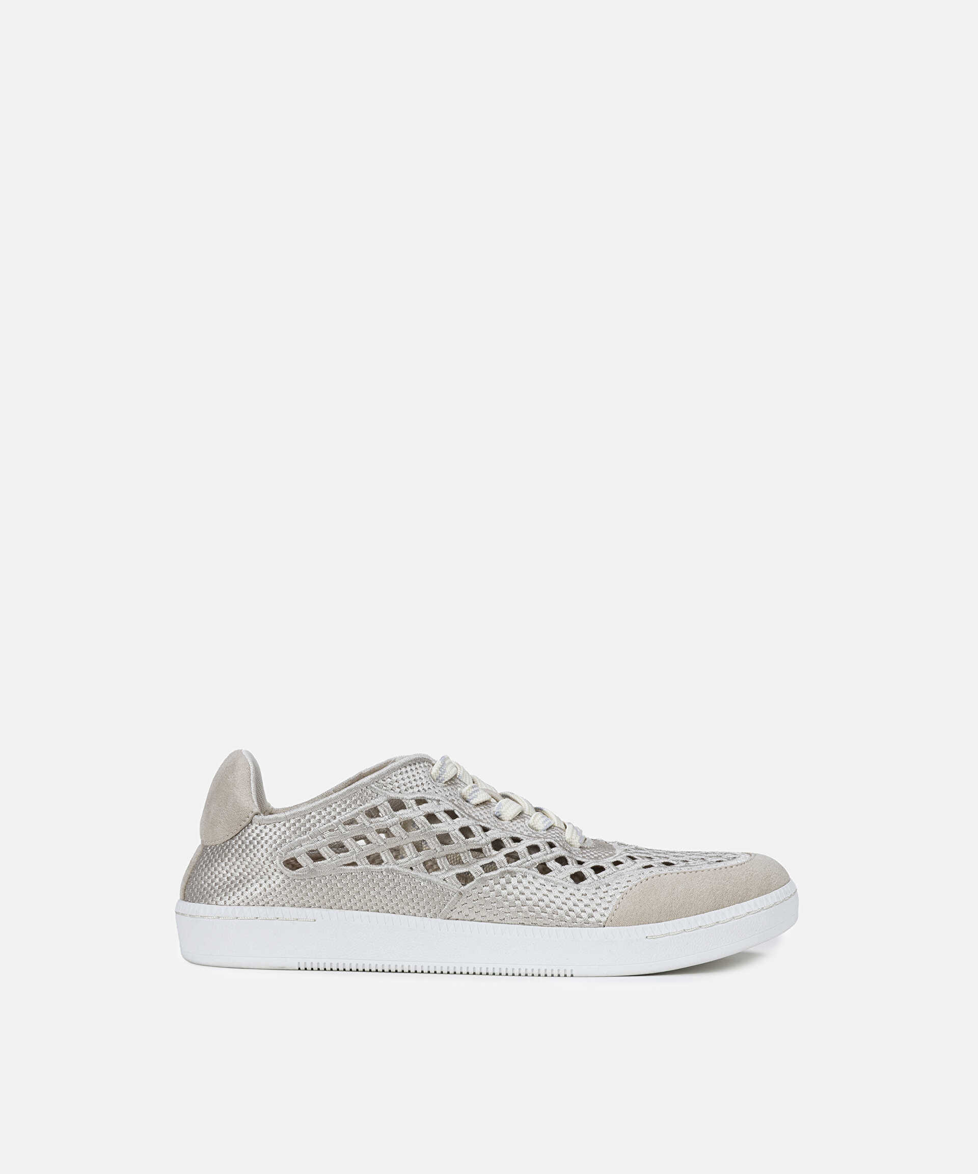 İpekyol Bej Bağcıklı cutout sneaker