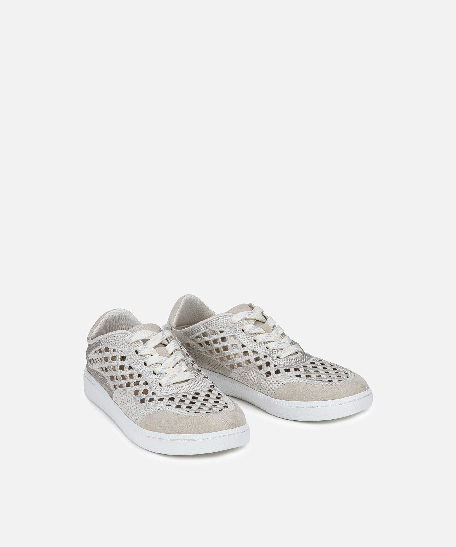 İpekyol Bej Bağcıklı cutout sneaker görsel 3