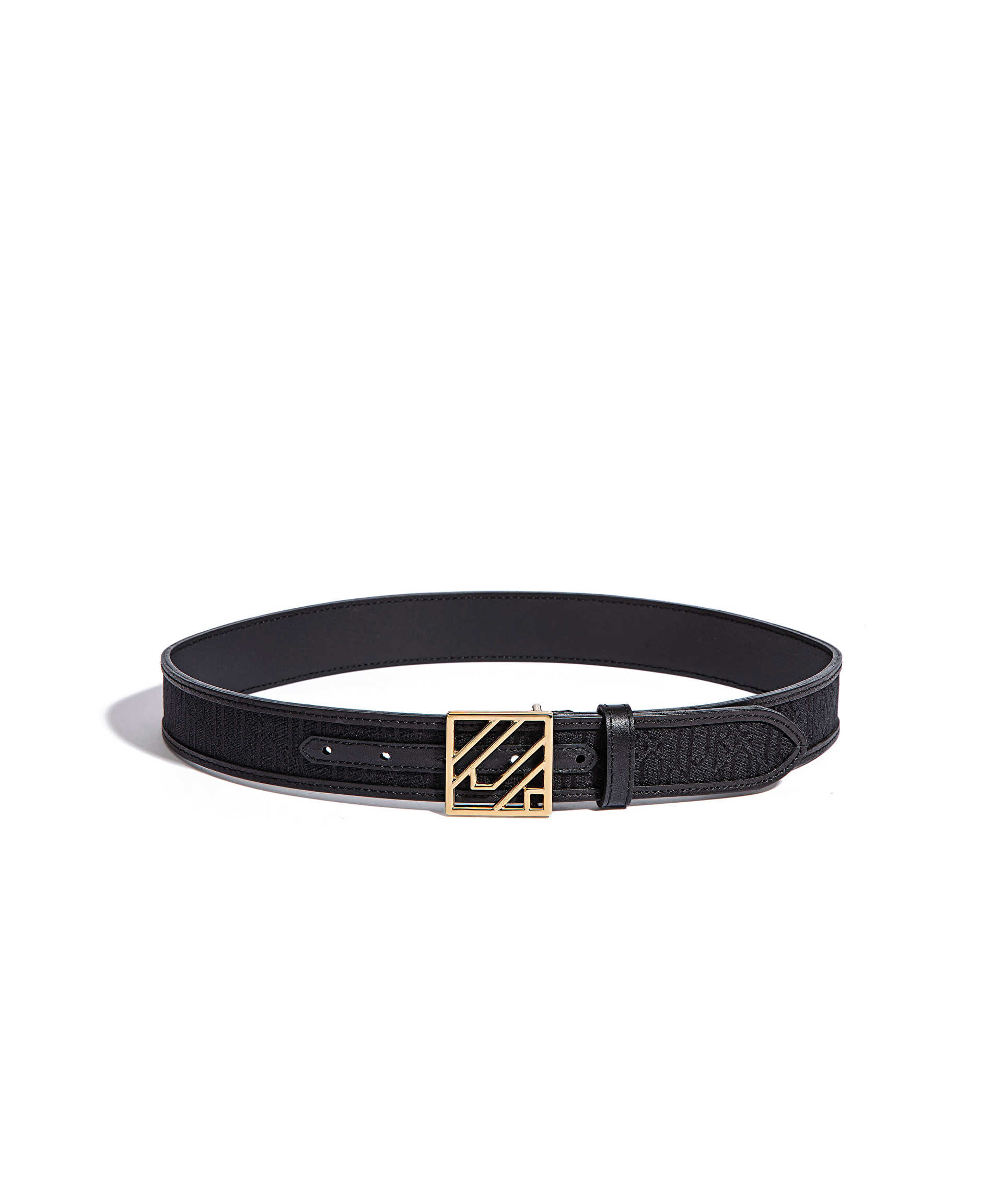İpekyol Siyah Monogram kemer görsel 2
