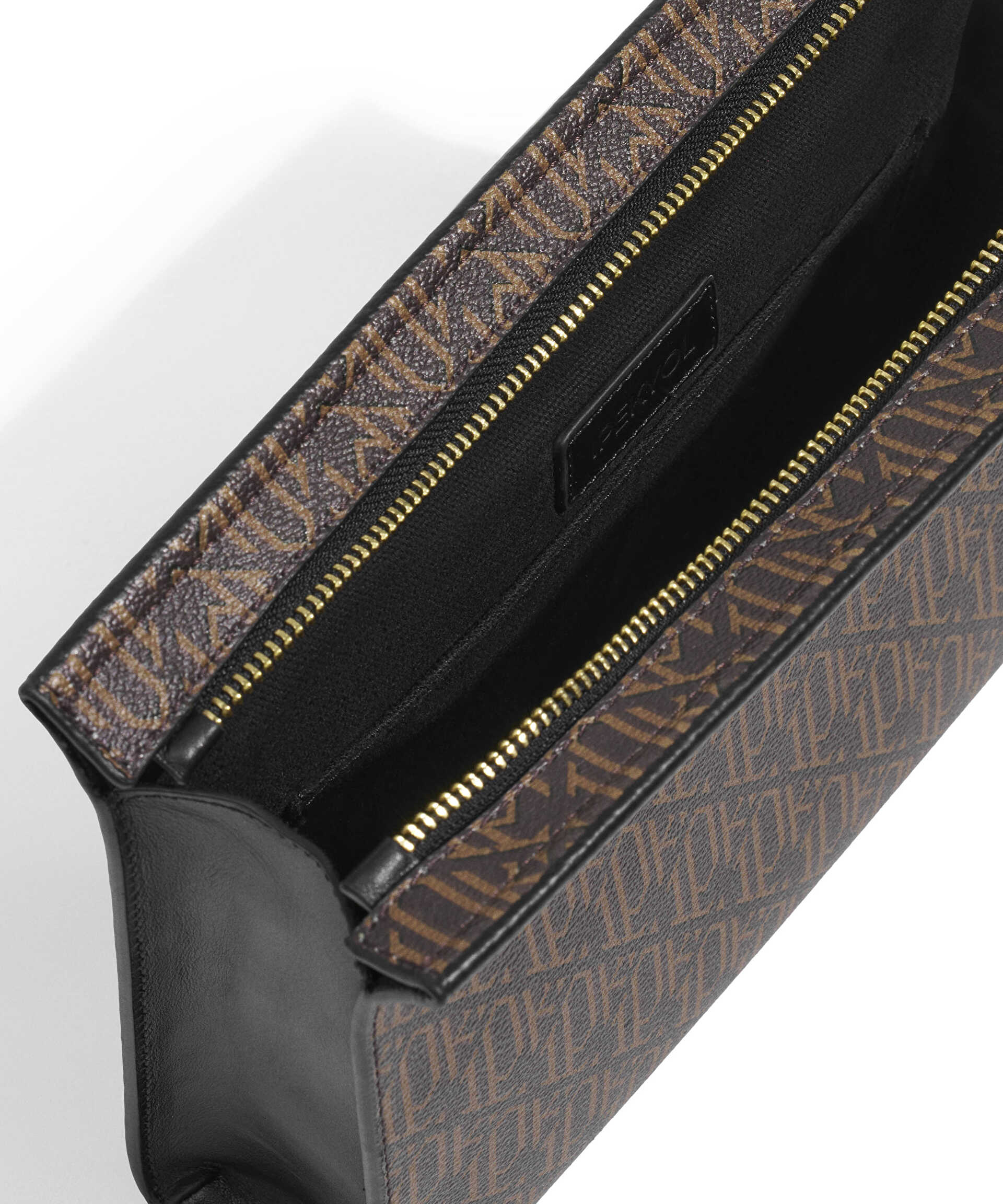İpekyol Kahverengi VOYAGE clutch görsel 4