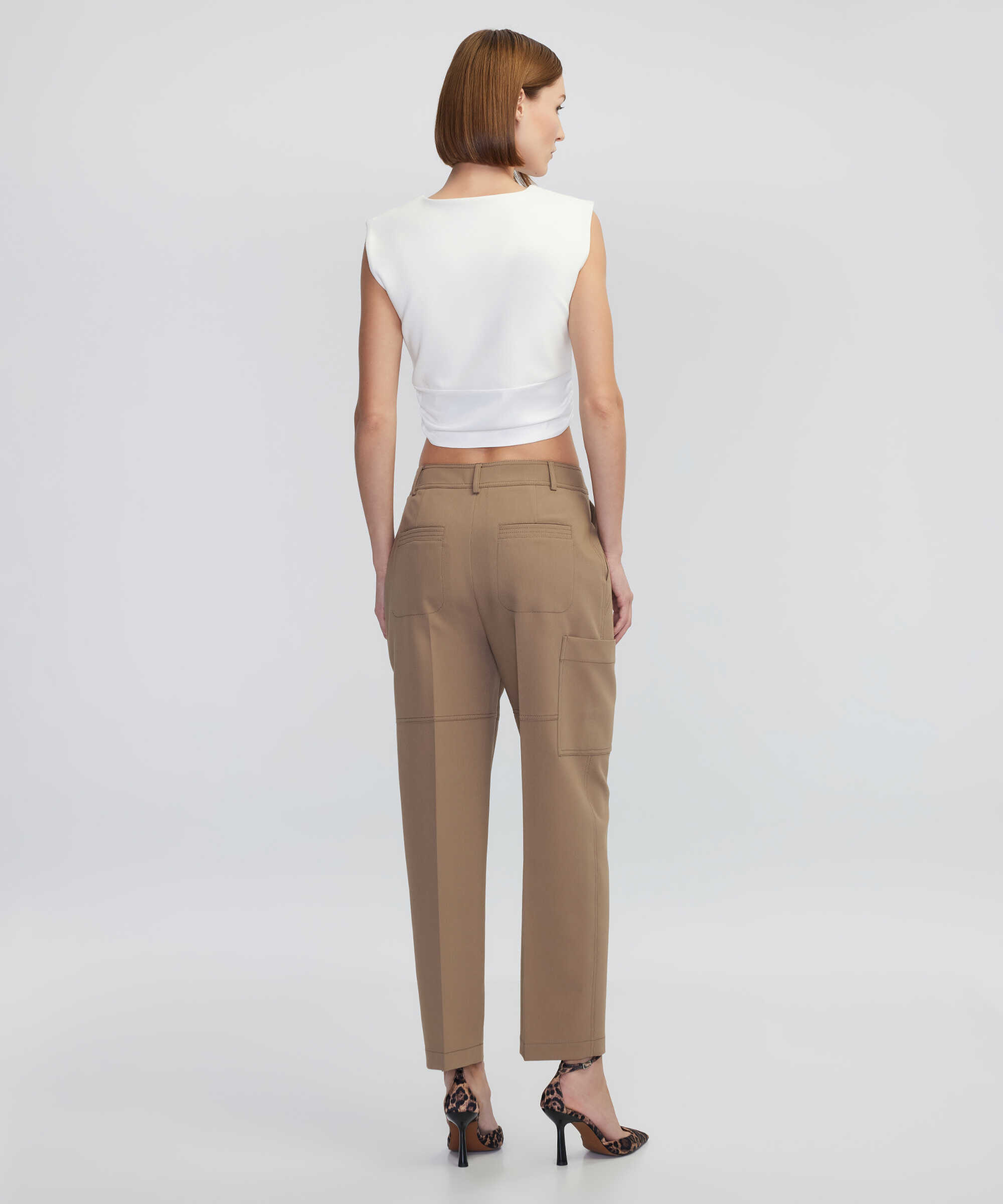 Kargo cepli carrot fit pantolon - IW6240003404053 - Tütün Pantolon