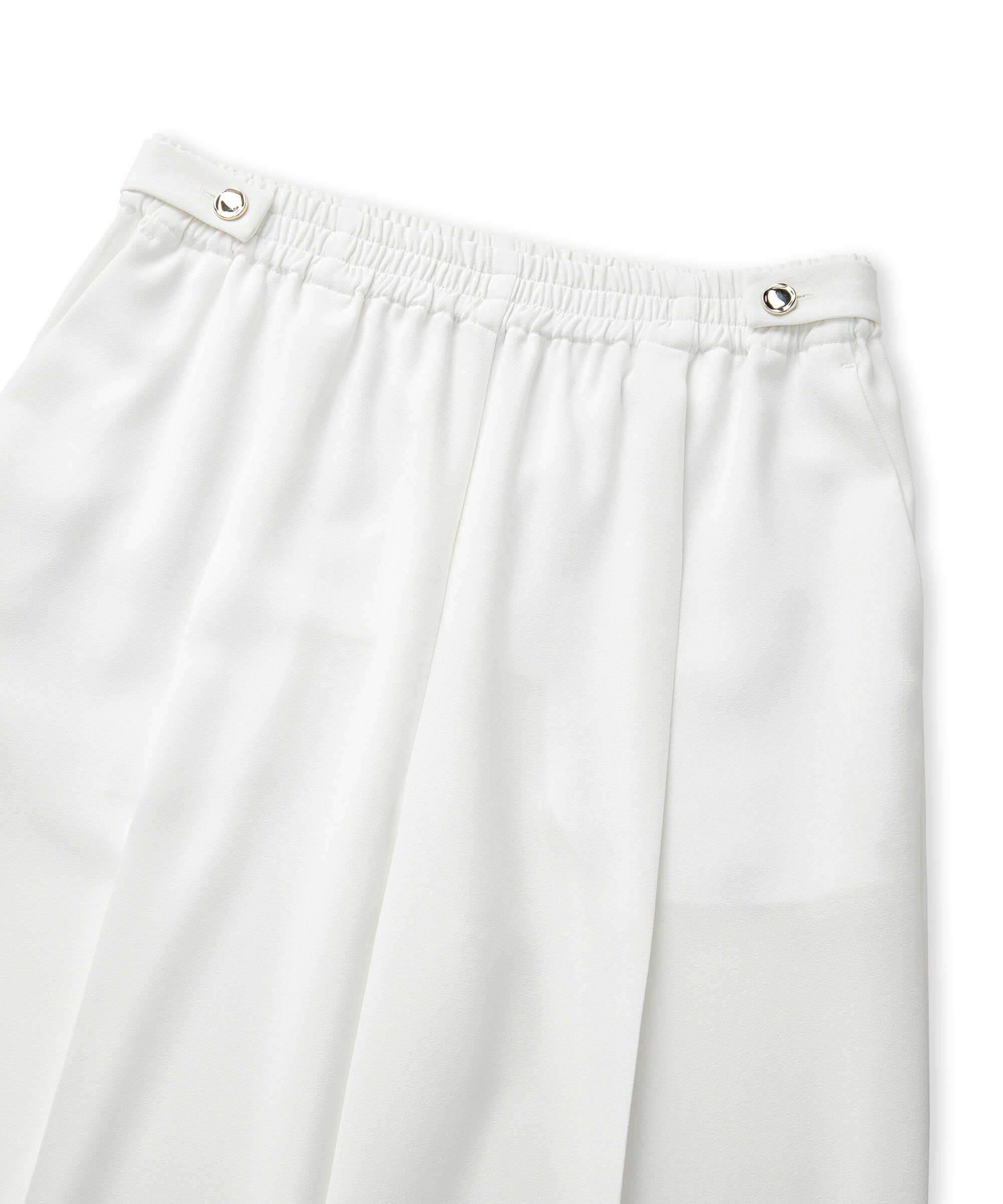 Elastik bel düğmeli pantolon - IW6250003148AB1 - Yağ Pantolon