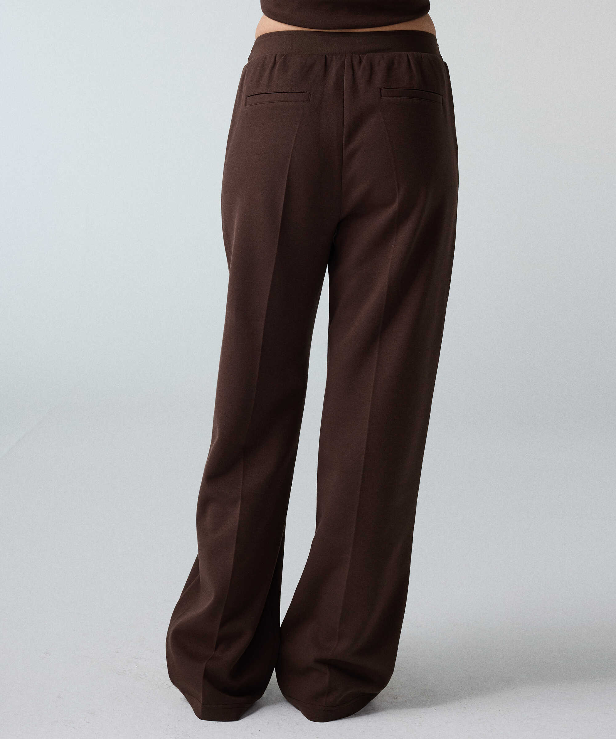 Cepli kontrast bel pantolon - IW6260003160074 - Kahverengi Pantolon