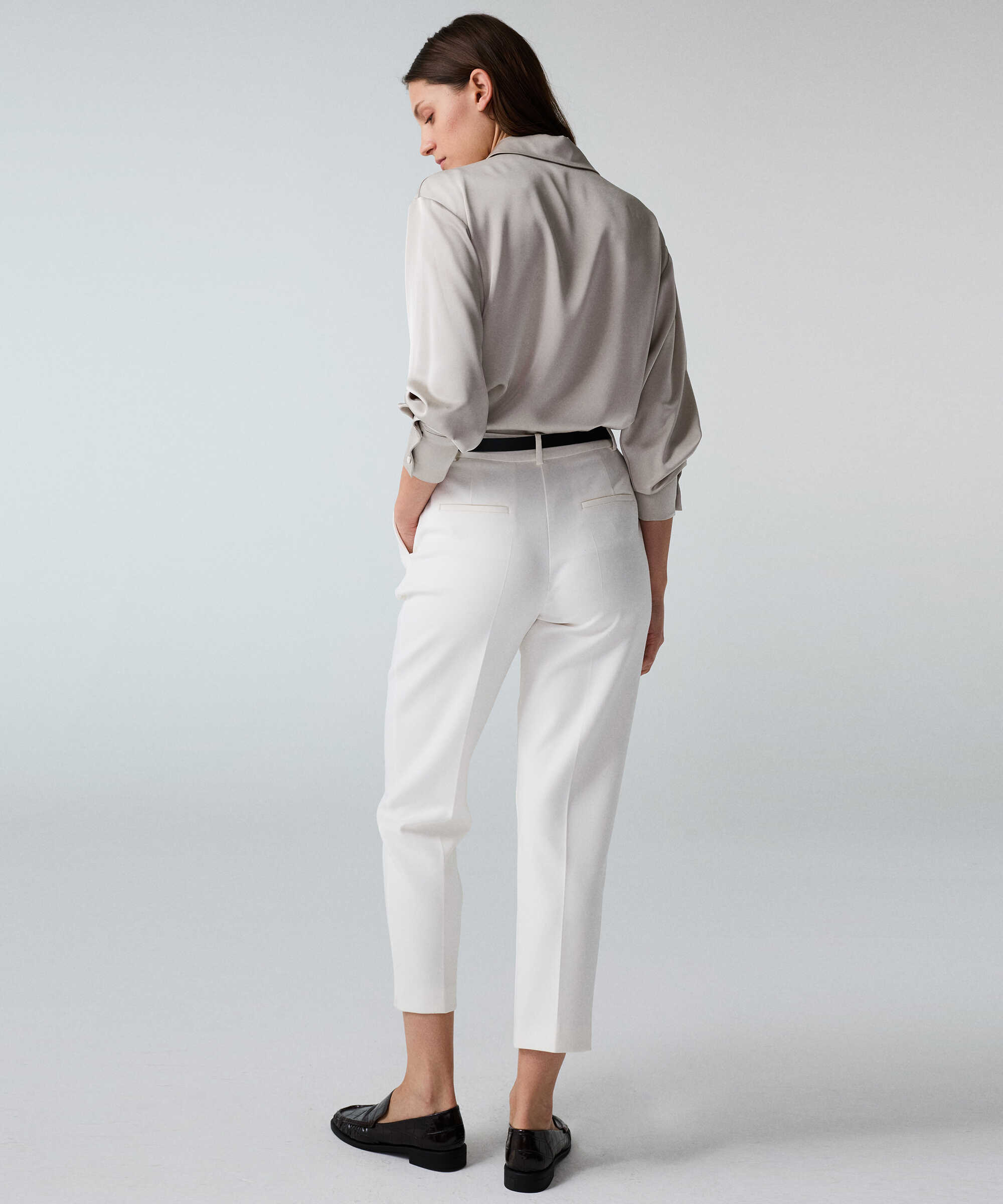 Carrot fit pantolon - IW6260003201002 - Beyaz Pantolon