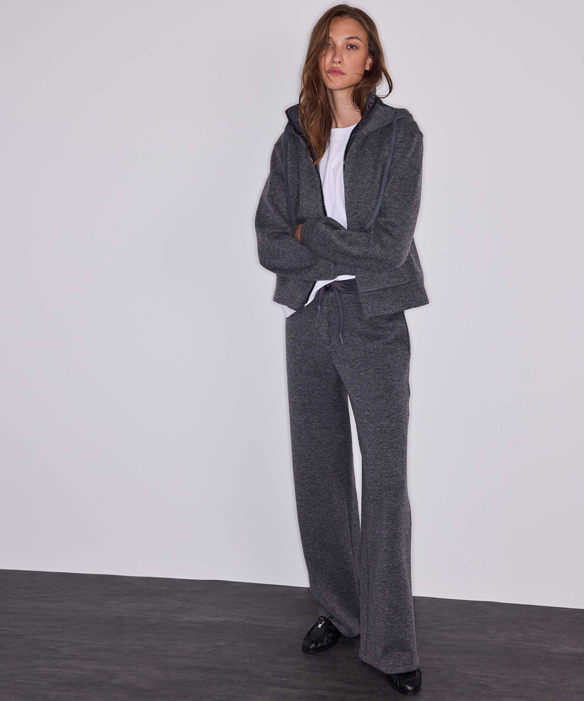 Kontrast bel pantolon - IW6260003221088 - Antrasit Pantolon